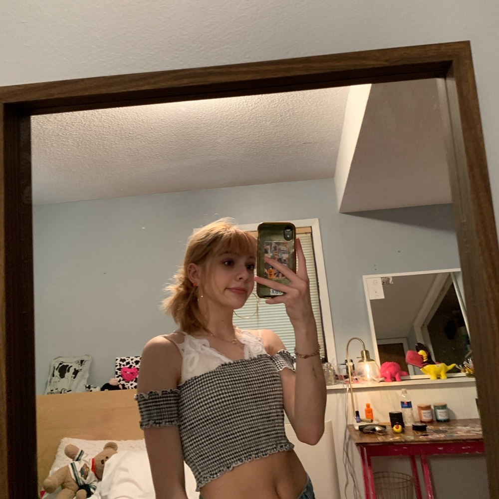 off the shoulder tube top